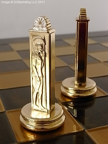 Discus Thrower Themed Chess Set - Manopoulos